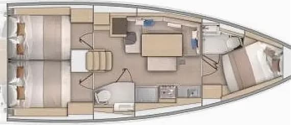 Oceanis 37.1 in Split / ACI Marina Split - Photo 2
