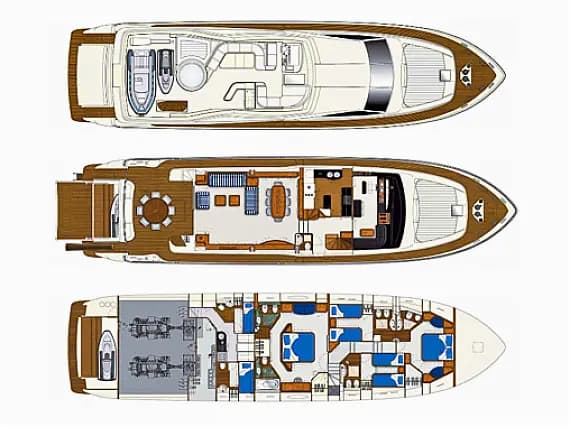 Ferretti 880 in Seget Donji / Marina Baotić - Photo 2