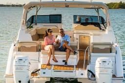 Aquila 36 Sport in Sardinia / Cannigione thumbnail 7