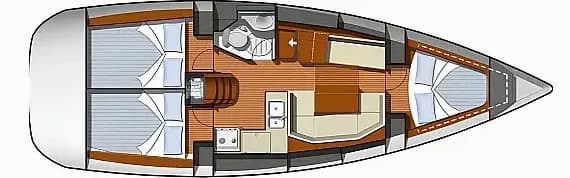 Sun Odyssey 36i in Fethiye / Ece Marina - Photo 2