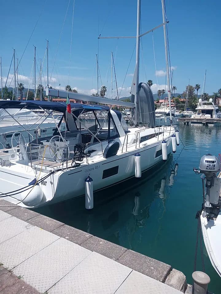 Oceanis 46.1 in Sicily / Furnari / Marina Portorosa - Photo 5