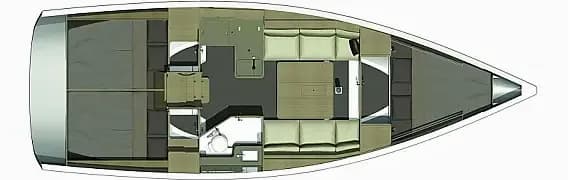 Dufour 350 Grand Large in Primošten / Marina Kremik - Photo 2