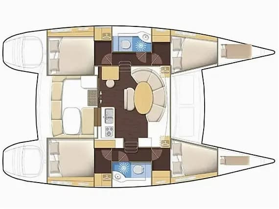 Lagoon 380 in Eden Island / Mahe, Victoria / Eden Island Marina - Photo 2