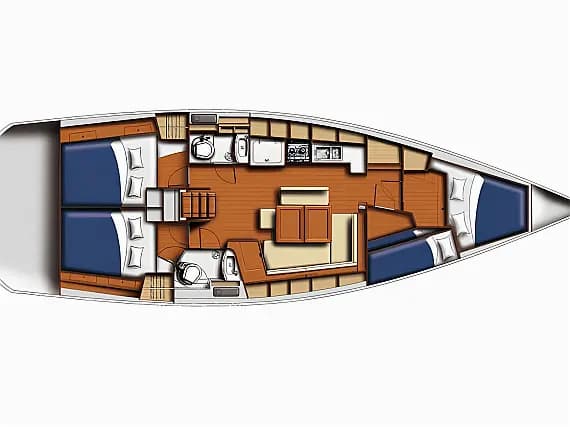 Oceanis 43 in Fethiye / Ece Marina - Photo 2