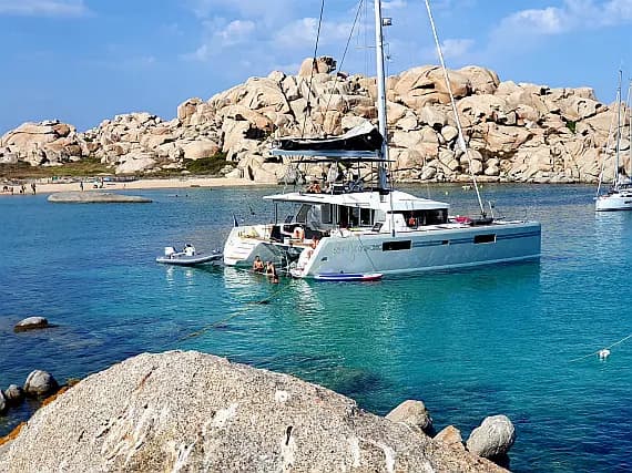 Lagoon 52F in Corsica / Ajaccio / Port Tino Rossi - image 1