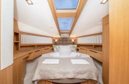 Galeon 430 Skydeck in Makarska harbor thumbnail 11