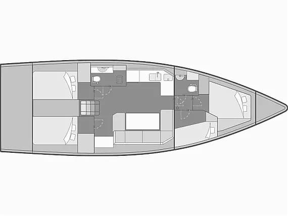 Elan Impression 45 in Split / ACI Marina Split - Photo 2