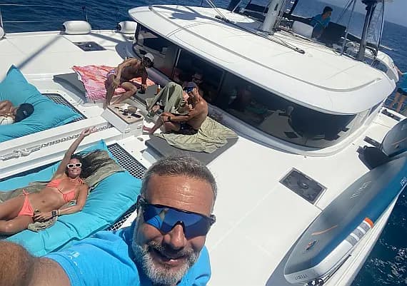Lagoon 46 in Ibiza / Santa Eulària des Riu / Marina Santa Eulalia - image 1