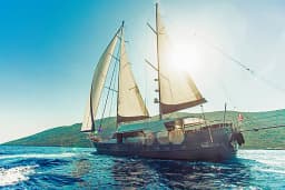 Gulet in Lavrion Main Port thumbnail 28