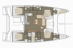 Dufour Catamaran 48 in Sicily / Capo d'Orlando Marina thumbnail 5