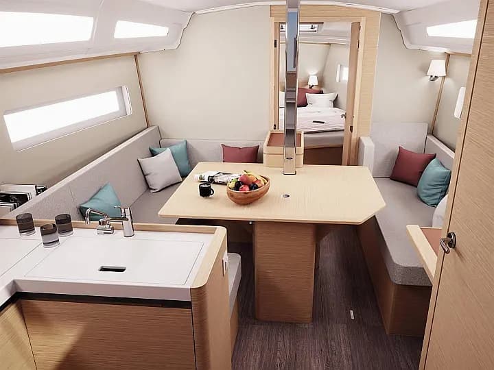 Sun Odyssey 380 in Sukošan / D-Marin Dalmacija Marina - Photo 5