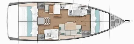 Sun Odyssey 440 in Pula / Marina Polesana - Photo 2
