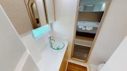 Dufour Catamaran 48 in Sardinia / Olbia / Marina Golfo Cugnana thumbnail 7