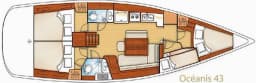 Oceanis 43 in Athens / Alimos Marina thumbnail 11