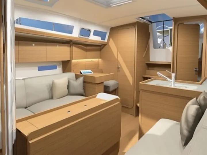 Dufour 360 Grand Large in Ibiza / Sant Antoni de Portmany Port - Photo 4
