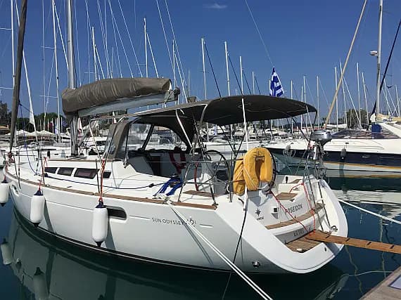 Sun Odyssey 42 i in Corfu / Mpenitses / Marina Benitses - Photo 1