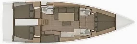 Dufour 460 Grand Large in Corfu / Gouvia / D-Marin Marina Gouvia - Photo 2