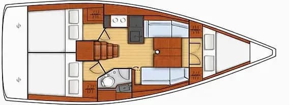 Oceanis 35.1 in Trogir / ACI Marina Trogir - Photo 2