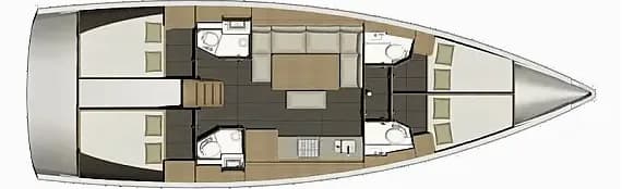 Dufour 460 Grand Large in Malta / Kalkara Marina - Photo 2