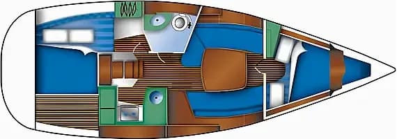 Oceanis 323 in Fethiye / Ece Marina - Photo 2