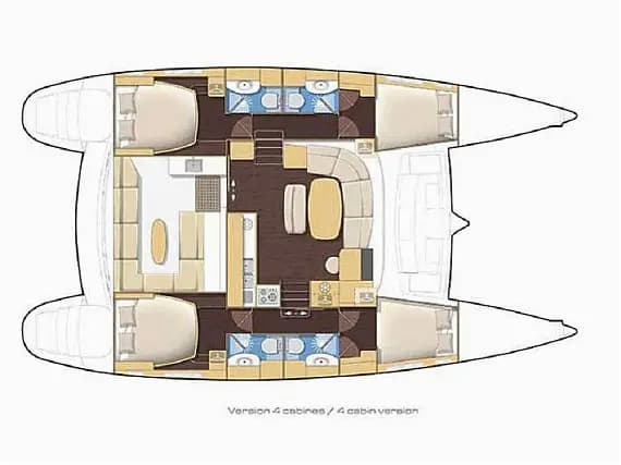 Lagoon 450 Fly in Naples / Darsena Acton - Photo 2