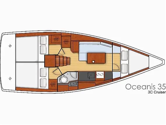 Oceanis 35 in Pomer / ACI Marina Pomer - Photo 2