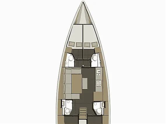 Dufour 460 Grand Large in Puntone / Marina di Scarlino - Photo 2