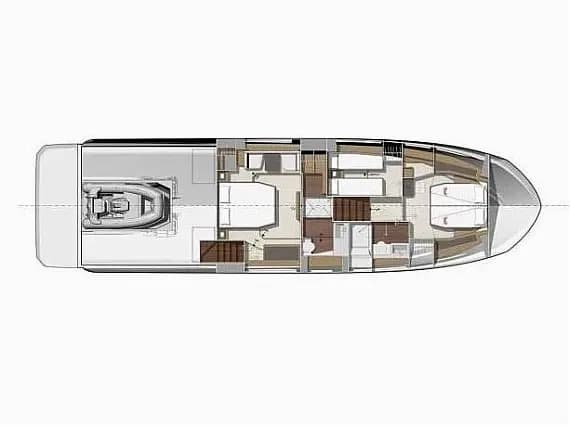 Prestige 590 Fly in Split / ACI Marina Split - Photo 2