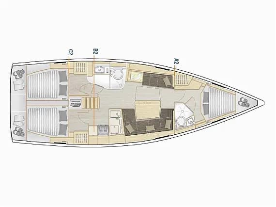 Hanse 418 in Novi Vinodolski / Marina Novi - Photo 2