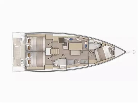 Oceanis 37.1 in Sardinia / Portisco / Cala dei Sardi - Photo 2