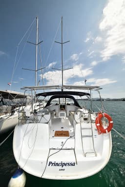 Cyclades 50.5 in Sukošan / D-Marin Dalmacija Marina thumbnail 6