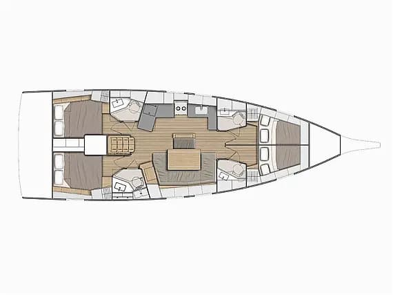Oceanis 46.1 in Fethiye / Ece Marina - Photo 2