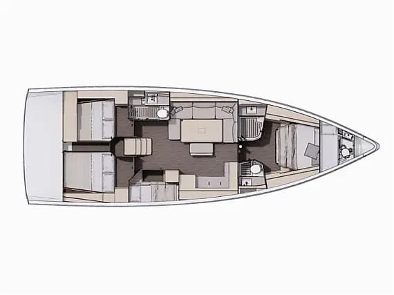 Dufour 470 in Fethiye / Yacht Club Mai - Photo 2