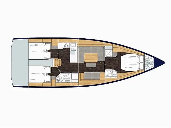 Bavaria C45 Style in Marmaris Yacht Marina - Photo 2