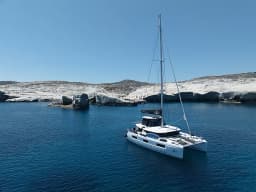 Lagoon 46 in Paros port thumbnail 10