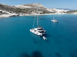 Lagoon 46 in Paros port thumbnail 14