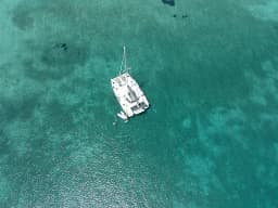 Lagoon 46 in Paros port thumbnail 16