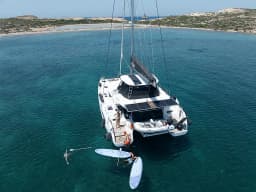 Lagoon 46 in Paros port thumbnail 17
