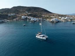 Lagoon 46 in Paros port thumbnail 6