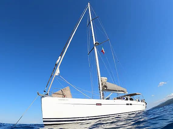 Hanse 540e in Sicily / Milazzo / Marina del Nettuno - Photo 1