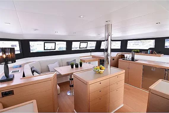Dufour Catamaran 48 in Paros port - Photo 3
