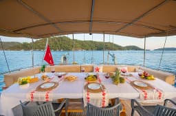 Gulet in Göcek Mucev Marina thumbnail 10