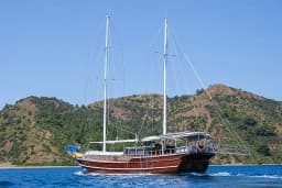Gulet in Fethiye port thumbnail 11