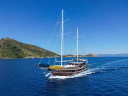 Gulet in Fethiye port thumbnail 7