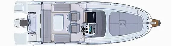Beneteau Flyer 8 SUNdeck in Krk / Punat / Marina Punat - Photo 2