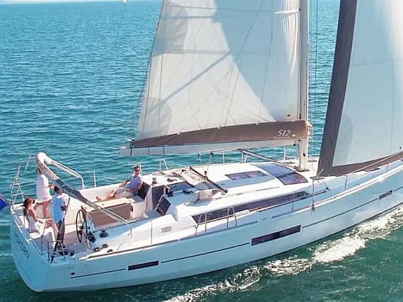 Dufour 512 Grand Large in Sardinia / Golfo Aranci / Marina dell'Isola - Photo 1