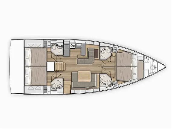 Oceanis 51.1 in Preveza Marina - Photo 2