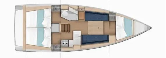 Sun Odyssey 350 in Salerno / Marina d'Arechi - Photo 2