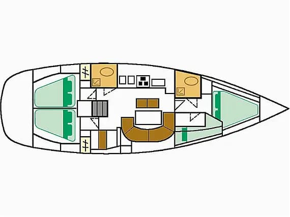 Oceanis 411 in Nea Peramos - Attica / Nea Peramos - Photo 2
