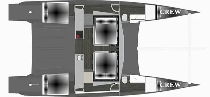Luna 47 Power in Split / MCI Marine Club International - Photo 5